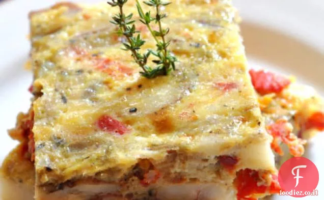 Tortilla spagnola al forno