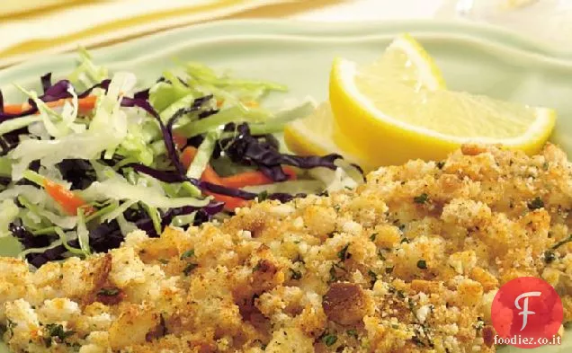 Filetti di pesce facilmente impanati