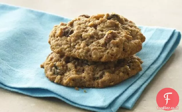 I migliori biscotti integrali-farina d'avena-uva passa
