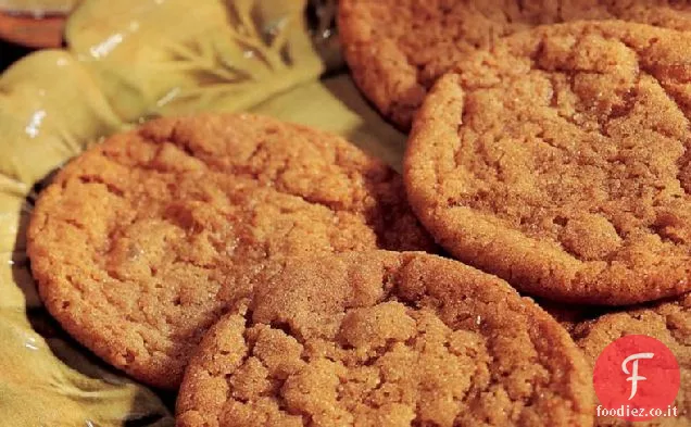 Biscotti allo zenzero triplo