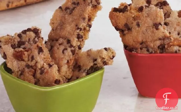 Pecan cioccolato Chip Biscotto fragile