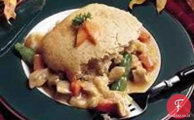 Torta di pollo a ridotto contenuto di grassi