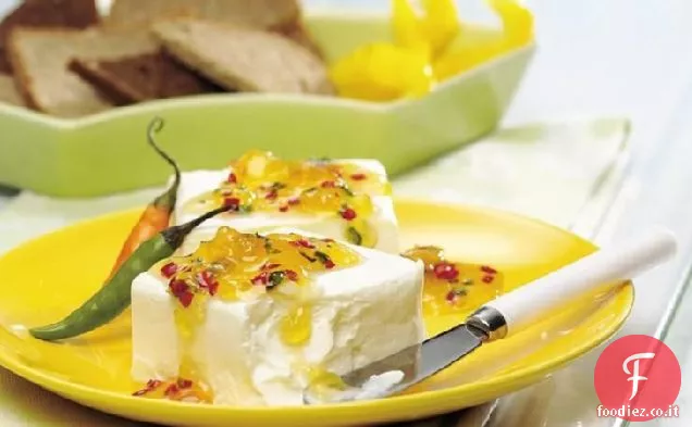 Crema di formaggio alla pesca-Jalapeño Spread
