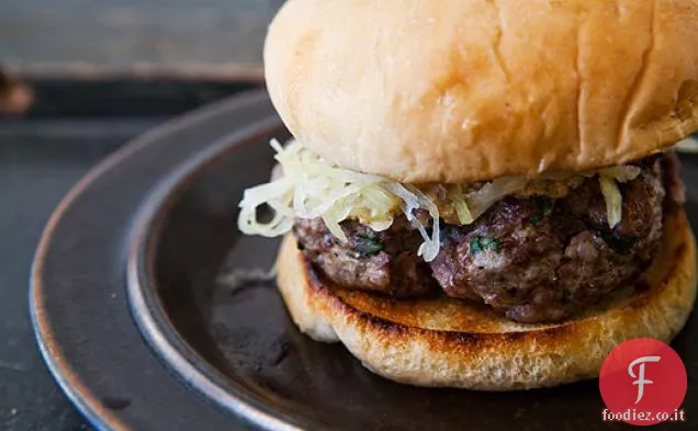 Hamburger di maiale tedesco