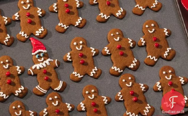 Elfo e amici Biscotti di pan di zenzero