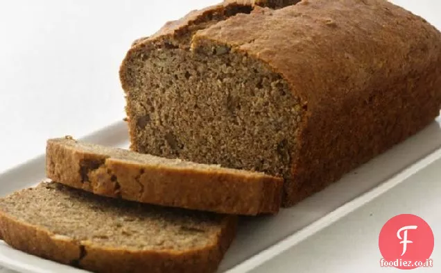 Pane sano di banana e noci