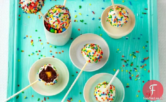 Segreto Centro Cioccolato Burro di arachidi Cake Pops