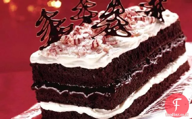 Crema di menta piperita Brownie Torte
