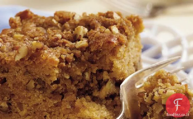 Torta di caffè Streusel di acero-Dado
