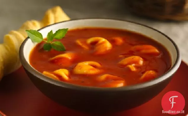 Zuppa di Tortellini al pomodoro