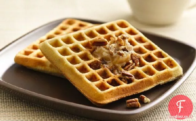 Cialde di biscotti di pecan con miele Burro di cannella