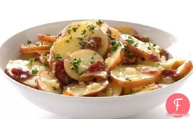 Insalata di patate tedesca calda salutare