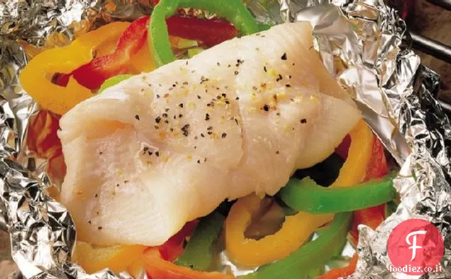 Bistecche di pesce alla griglia