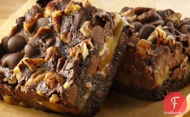 Brownies di tartaruga senza glutine
