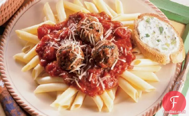 Polpette di Tacchino Italiano con Mostaccioli