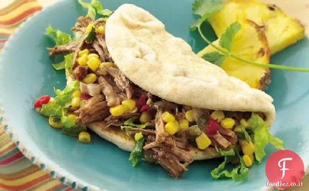 Panini di maiale a cottura lenta