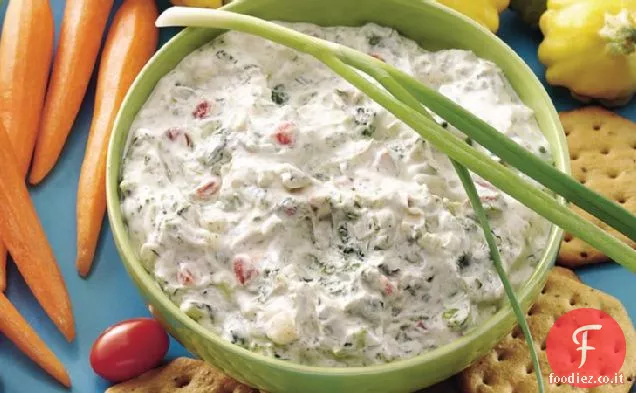 Salsa cremosa di spinaci