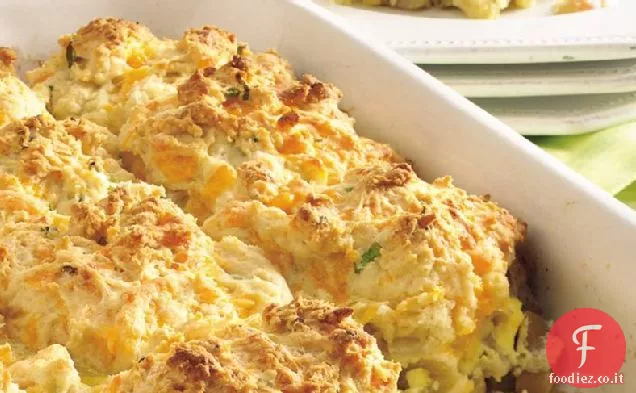 Salsiccia e mela Cheddar Biscotto cuocere