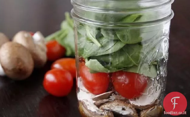 Agitatori per insalata Mason Jar