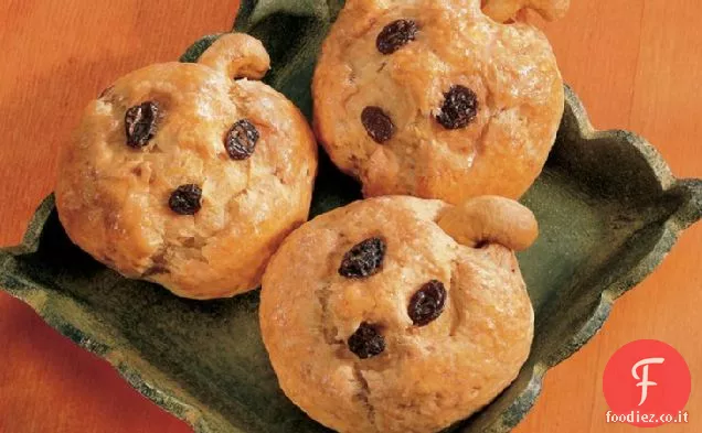 Mini biscotti di zucca