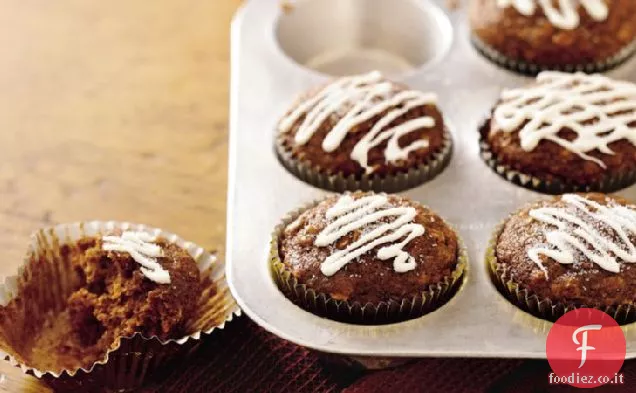 Muffin di pan di zenzero alla banana