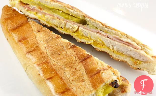 Panino cubano di tacchino