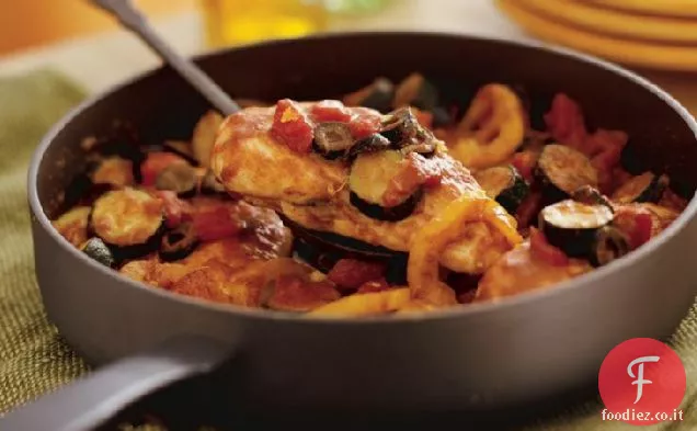 Pollo in padella marocchino