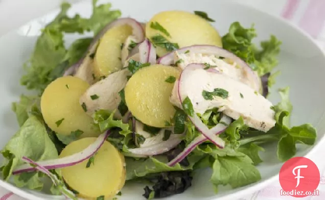 Insalata di prezzemolo pollo e patate