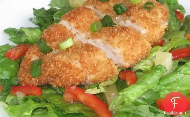 Insalata di pollo al cocco