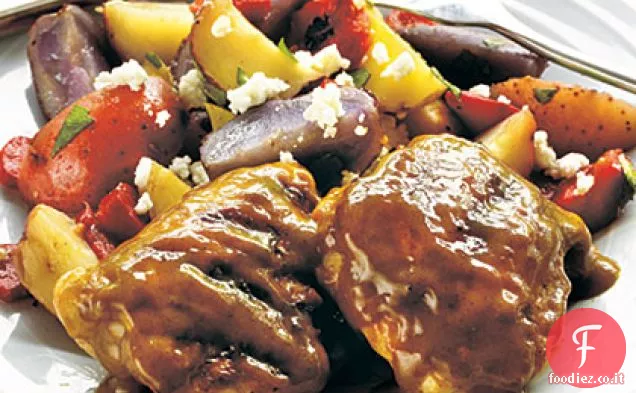 Cosce di pollo senape dolce