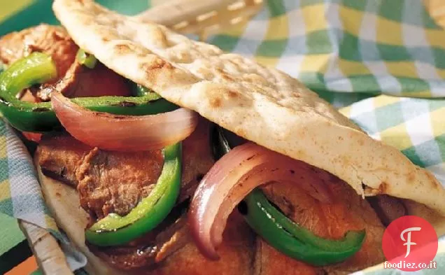 Panini alla bistecca alla griglia