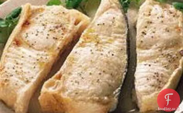 Bistecche di pesce alla griglia