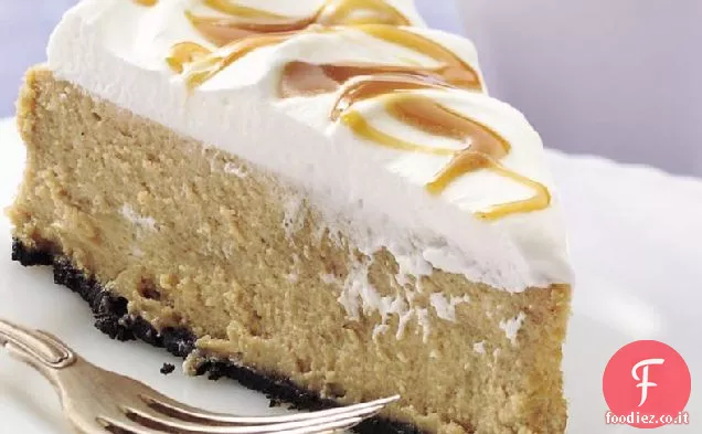 Cheesecake al cappuccino al caramello