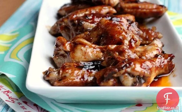 Chili aglio barbecue Sauced ali