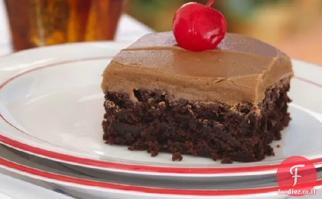 Brownies alla ciliegia alla Cola