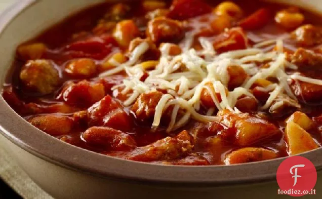 Stufato di minestrone senza glutine a cottura lenta