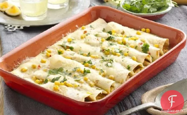 Pollo e mais Enchiladas
