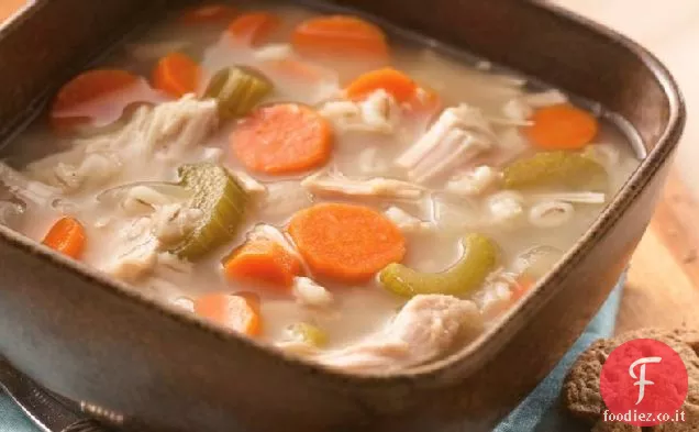 Zuppa di tacchino fatta in casa