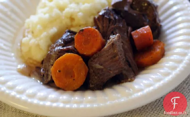 Arrosto di sidro di mele con verdure