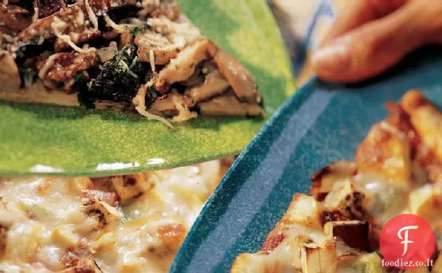Pizza ai funghi selvatici
