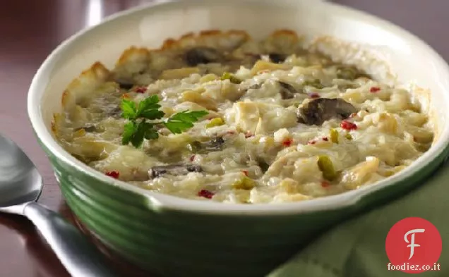 Casseruola di pollo e riso