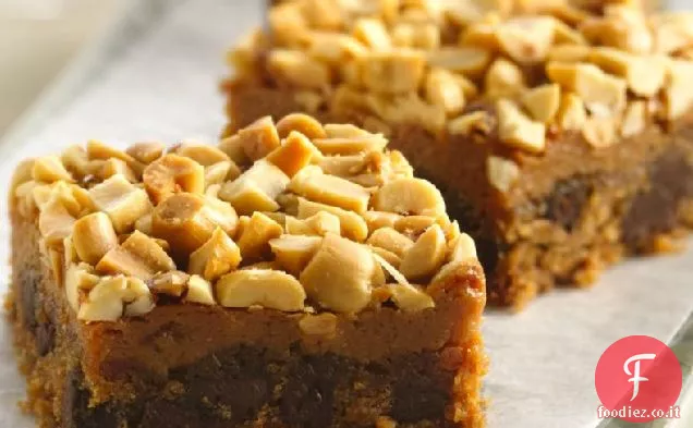 Barrette di arachidi dolci e salate