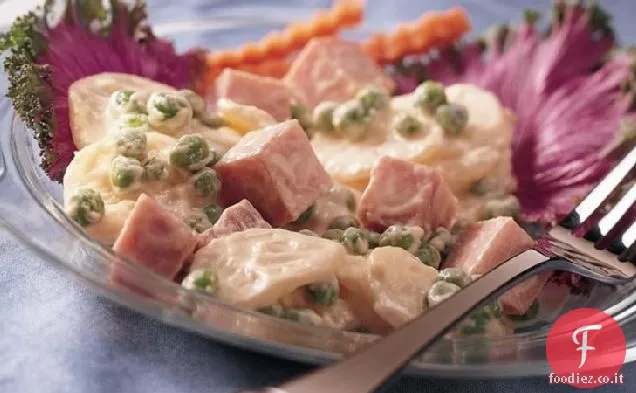 Prosciutto cremoso e insalata di patate