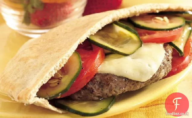 Hamburger Havarti alla griglia a Pitas