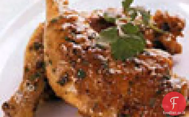 Pollo di semi di coriandolo e senape
