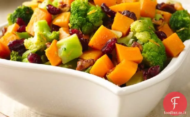 Medley di broccoli e zucca senza glutine