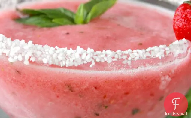 Margarita alla fragola e Basilico