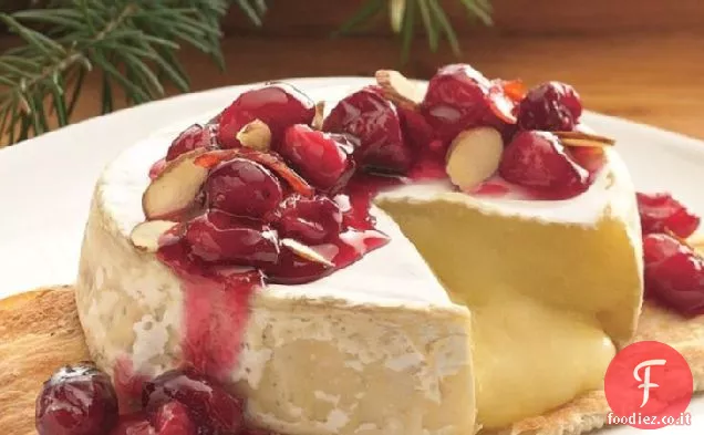 Cranberry-sormontato Brie