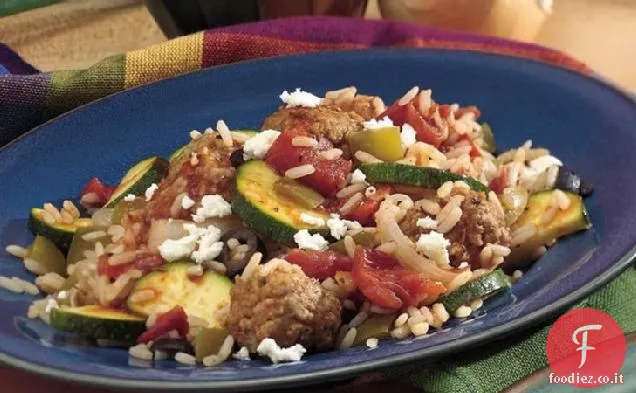 Mediterraneo Polpetta Cena Padella