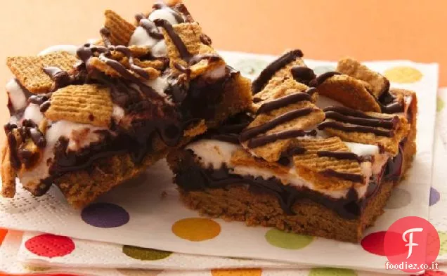 S'mores Barrette di burro di arachidi